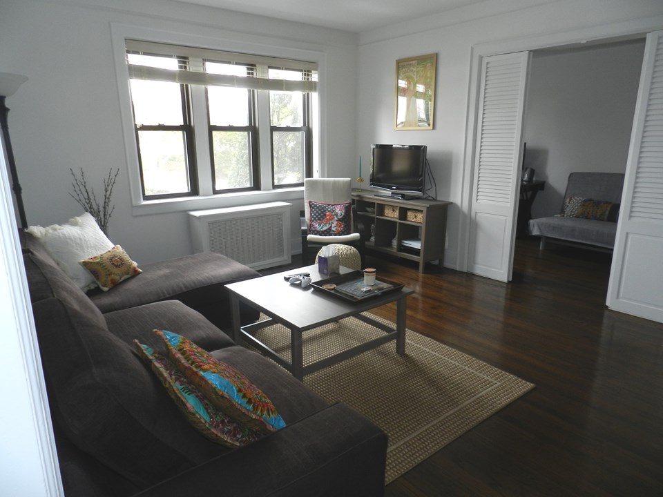spacious living room
