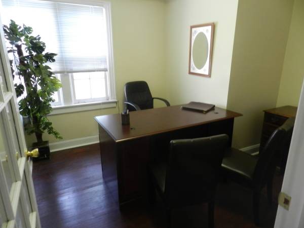 downstairs office